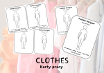 CLOTHES Karty pracy