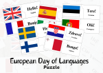 European Day of Languages Puzzle