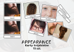 APPEARANCE Karty trójdzielne