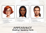 APPEARANCE Reading & Speaking Cards