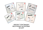 PRESENT CONTINUOUS Rozsypanka wyrazowa