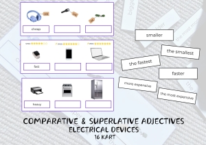 COMPARATIVE & SUPERLATIVE ADJECTIVES Electrical Devices 